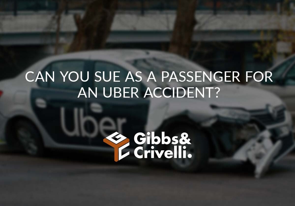 Can You Sue as a Passenger for an Uber Accident?
